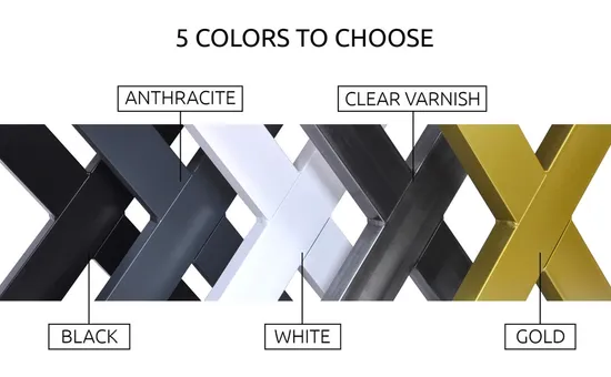 Heavy Duty Custom Furniture Decoration DIY Coffee X Industrial Table Legs