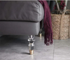 Transparent Furniture Feet Acrylic Bench Legs Fashion Cabinets Coffee Table Sofa Leg