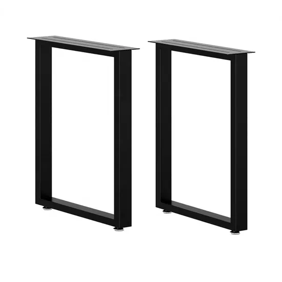 Industrial Cast Iron Bench Bracket Dining Metal Table Leg for Table