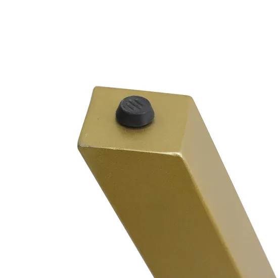 Furniture Office Dining Desk Square Metal Modern Luxury Table Legs