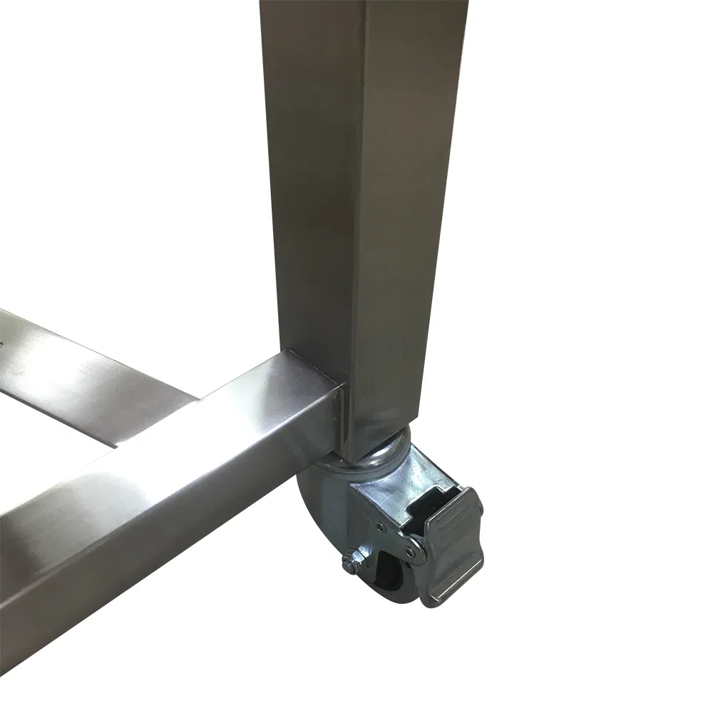 Metal Polish Island Base Stainless Steel Frame Dining Table Base Desk Frame