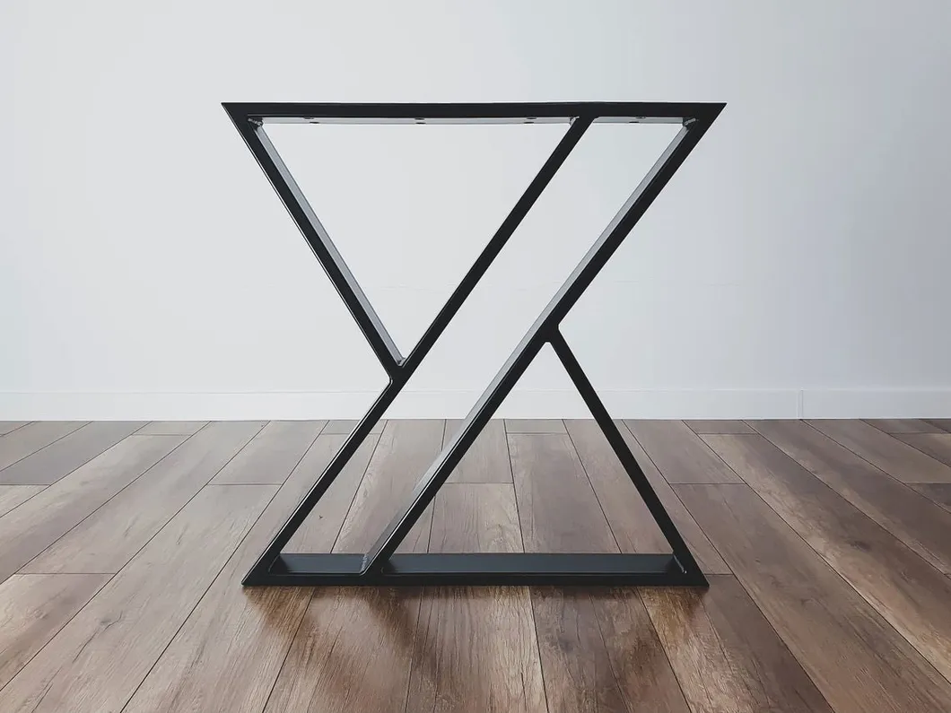 Heavy Duty Furniture Office Restaurant Dining Desk Feet Steel Dining Table Legs