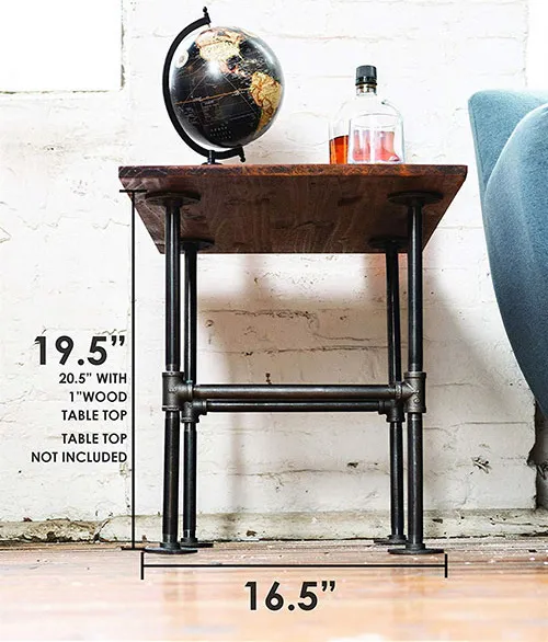Furniture DIY Industrial Metal Pipes Table Legs
