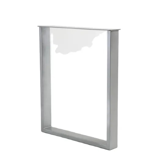 Metal Table Leg Square Stainless Steel Simple Fashion Furniture Table Leg