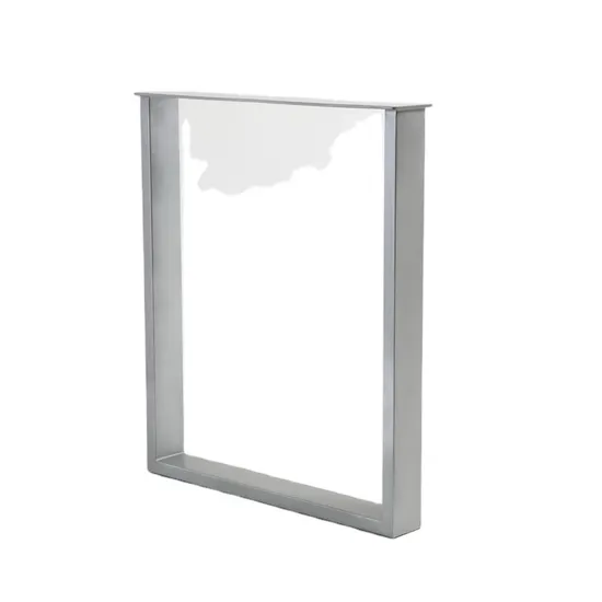 Metal Table Leg Square Stainless Steel Simple Fashion Furniture Table Leg