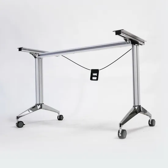 Reasonable Price Premium Quality Training Folding Table Frame with Wheel