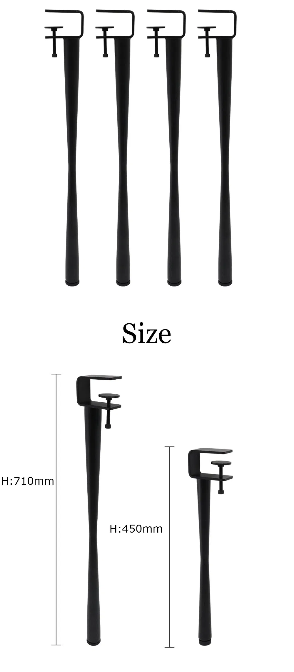 Wholesale Modern Coffee Dining Metal F Adjustable Table Legs