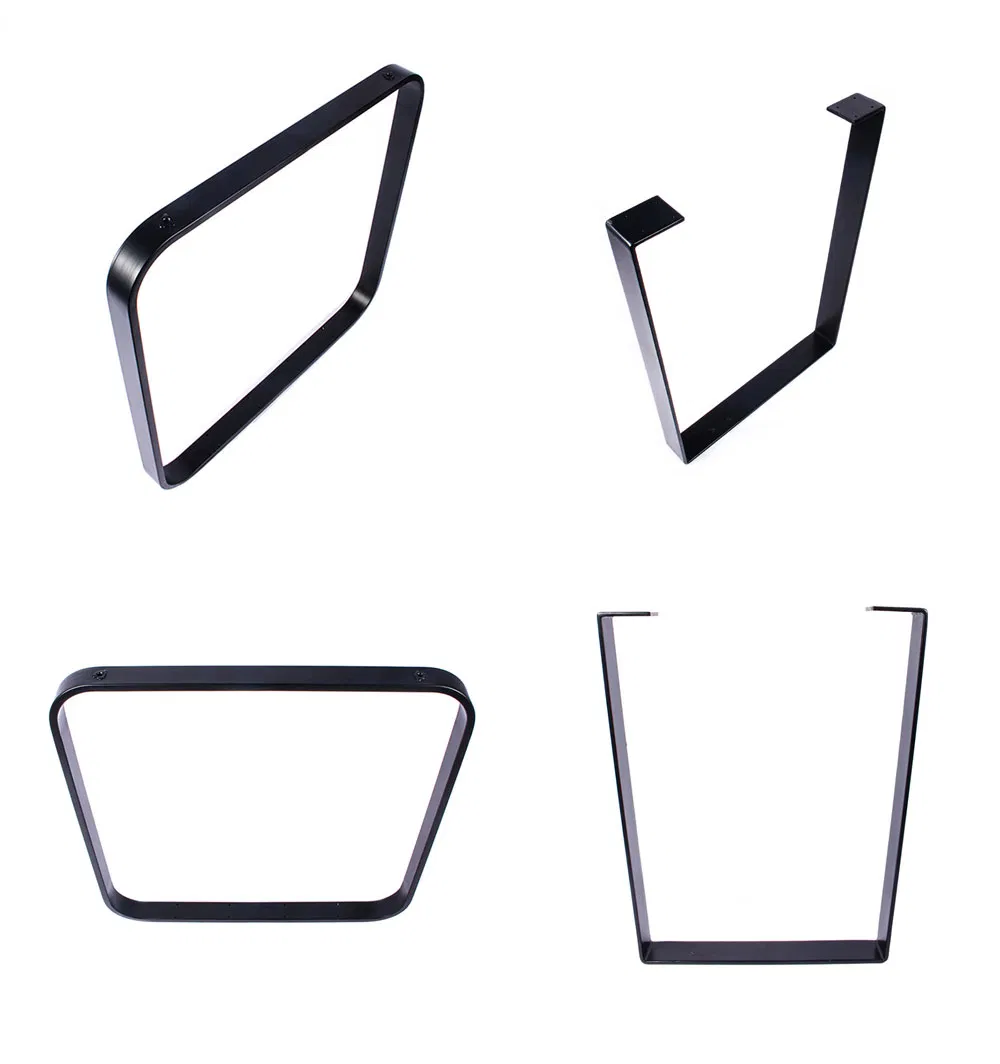 Wholesale Sale Custom Industrial Modern Furniture Trapezoid Square Desk Table Legs