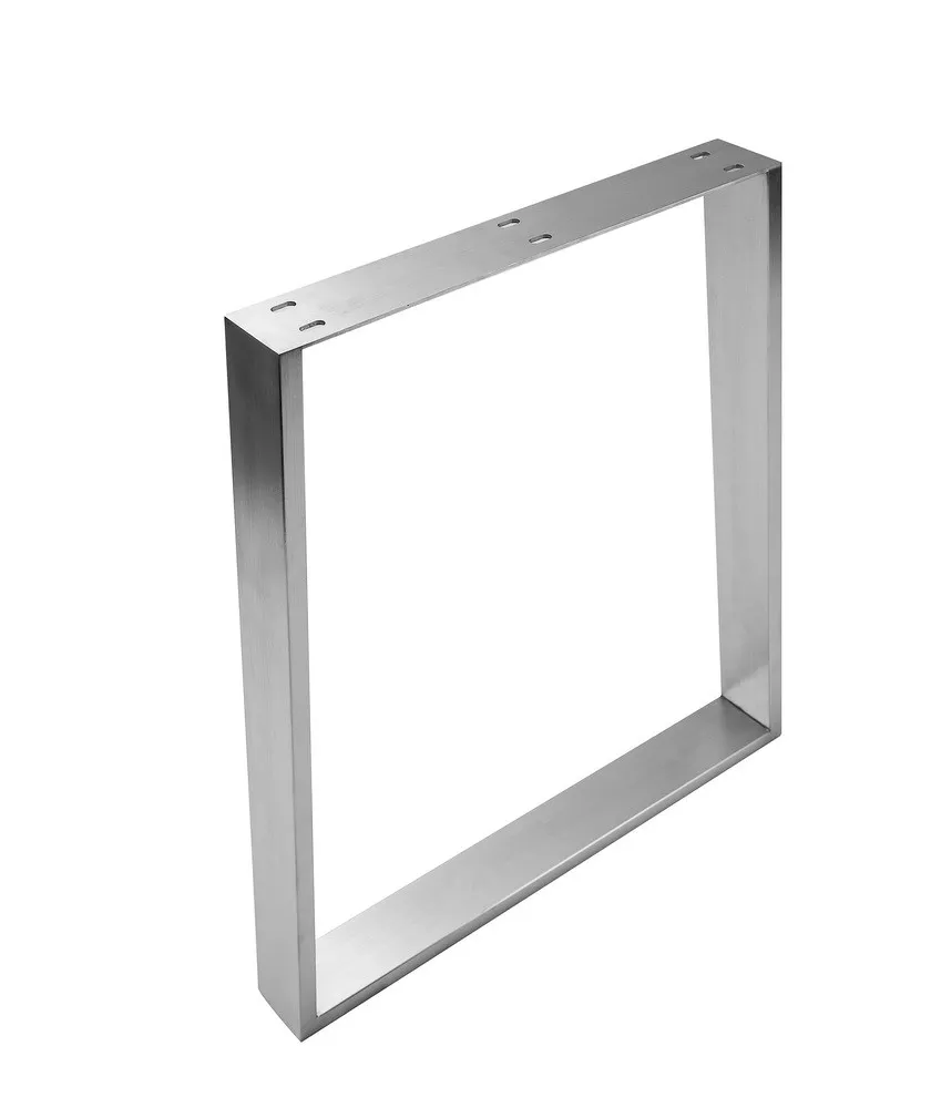 Factory Price Trapezoid Modern Stainless Steel Dining Table Legs