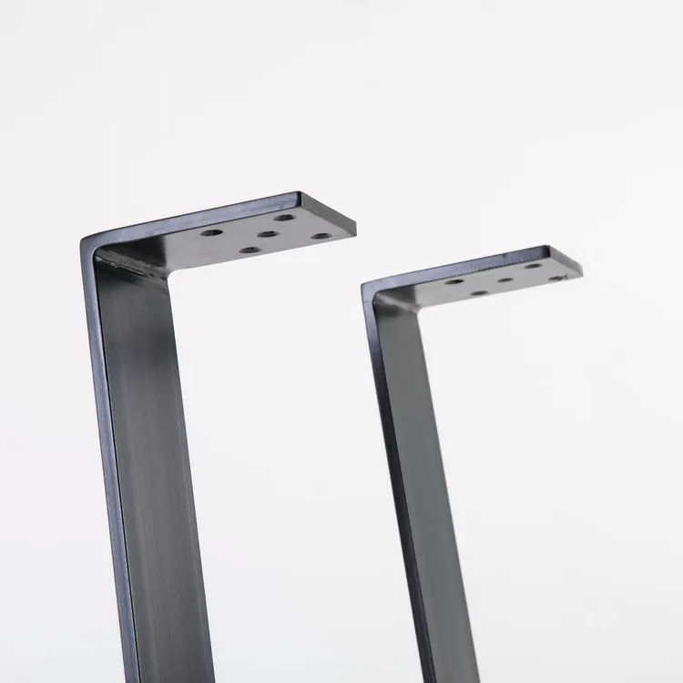 MID-Century Modern Flat Steel Table Legs