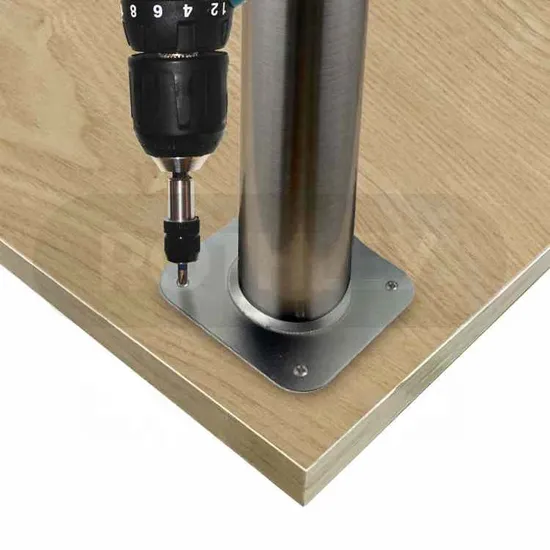 Furniture Counter Metal Cast Iron Round Tube Table Legs