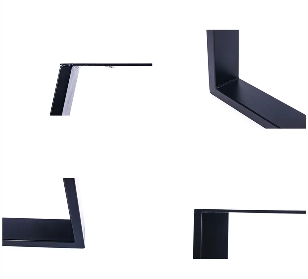 Manufacturer Standard Furniture Square Steel Metal Iron Coffee U Shaped Table Legs