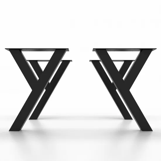 Customized Industrial Antique Vintage Frames Metal Y Table Legs