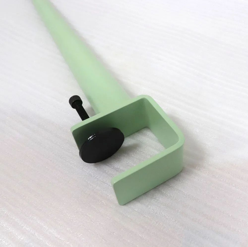 Modern Red Metal F Adjustable Table Clamp Legs