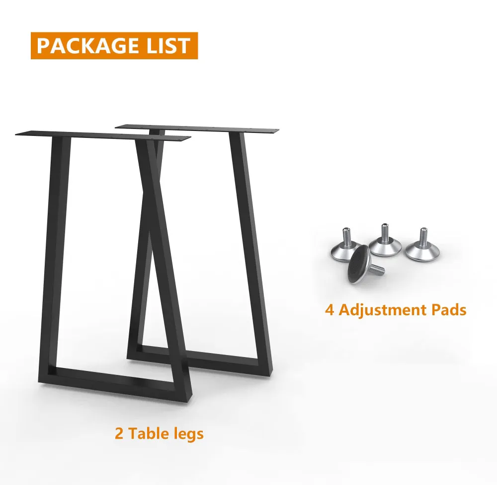 Industrial Cast Iron Steel Frame X Shape Desk Furniture Metal Table Legs