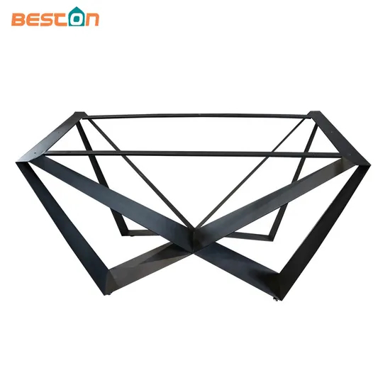 Dining Restaurant Industrial Coffee Metal Steel Dining Black Table Frame