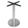 Europe Hot Selling Style Industrial Cafe Tables with Stainless Steel Base