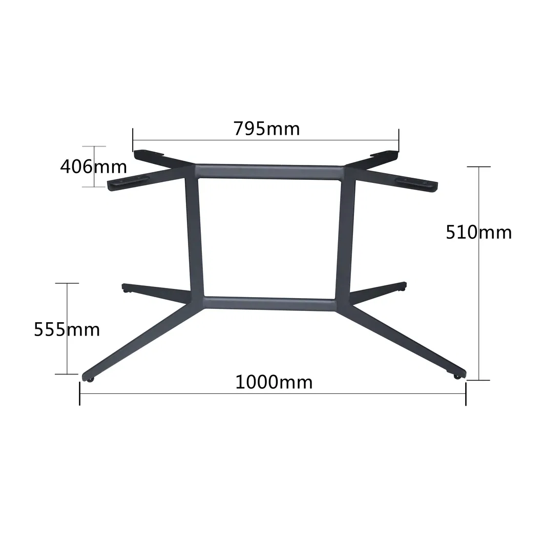 Solid Steel Table Base for Restaurant Dining Table