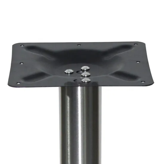 Stainless Steel Clad Composite Step Restaurant Table Base