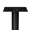 Sleek Commercial Restaurant Table Stainless Steel Table Base with Gold for Sales