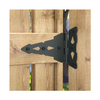 Ornamental Tee Hinge for Vinyl PVC Wood Fence Gate