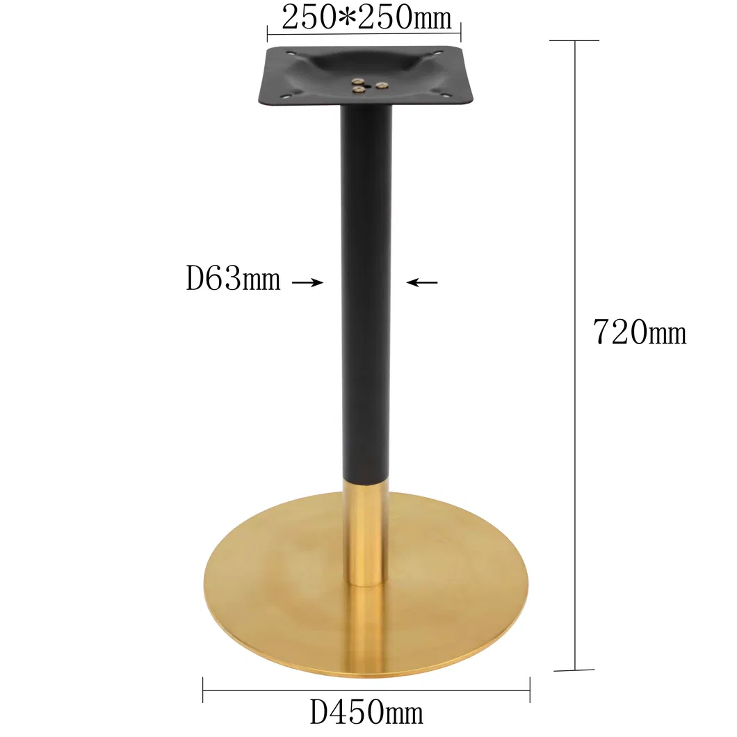 China Wholesale Factory Price Stainless Steel Dining Table Base