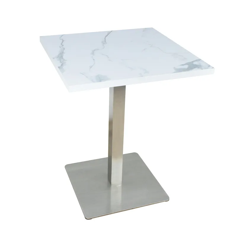 Wholesale Coffee End Table Artificial Marble Top Modern Leisure Dining Table
