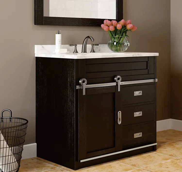TV Cabinet Farmhouse Mini Sliding Wardrobe Barn Door Hardware