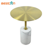 Manufacturer Luxury Marble Base Coffee Side Table Wholesale Modern End Table Guangdong