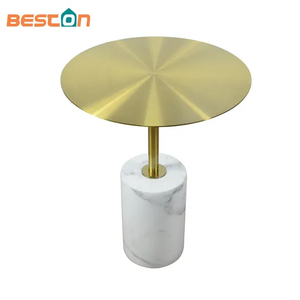 Manufacturer Luxury Marble Base Coffee Side Table Wholesale Modern End Table Guangdong