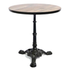 Cast Iron Powder Coated Black Dining Table Base