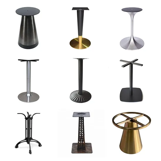 Wholesale Classic Black Sturdy Table Base for Antique Brass Coffee Table