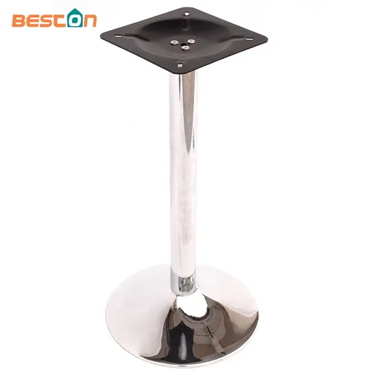 Iron Plating Table Base Sliver Dining Table Legs for Hotel Use