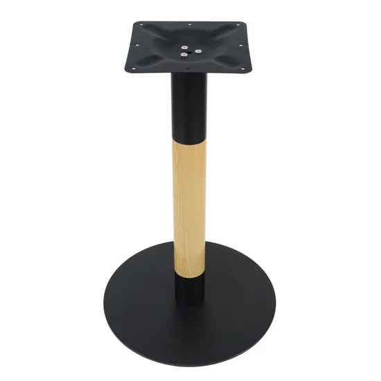 Vintage Table Bases Furniture Solid Iron Metal Leg 28 Inch Height