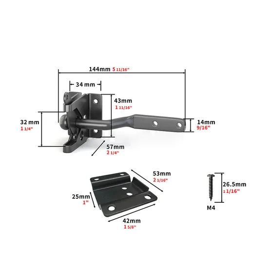 Small Gate Latch Fence Hinge