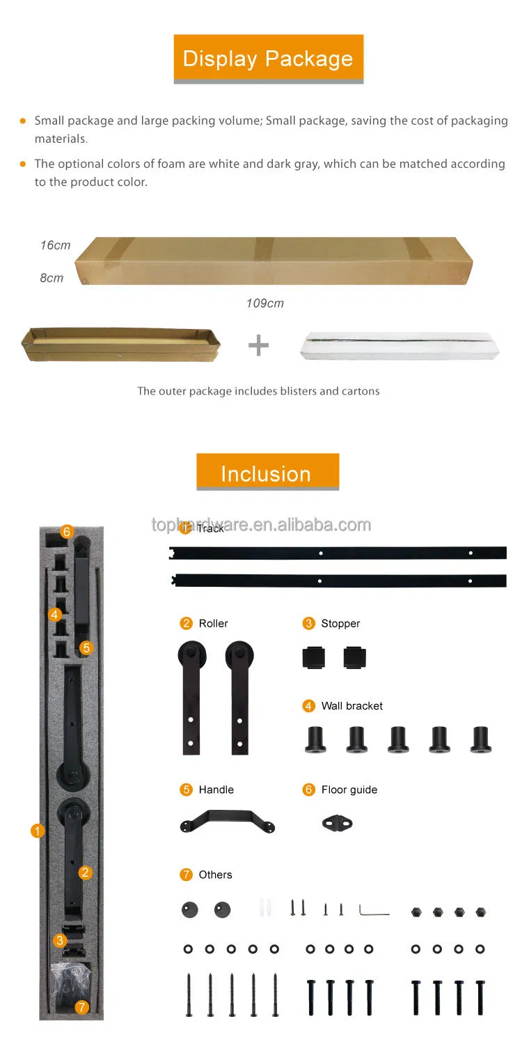 Sliding Door Hanging Wheel Sliding Barn Door Hardware