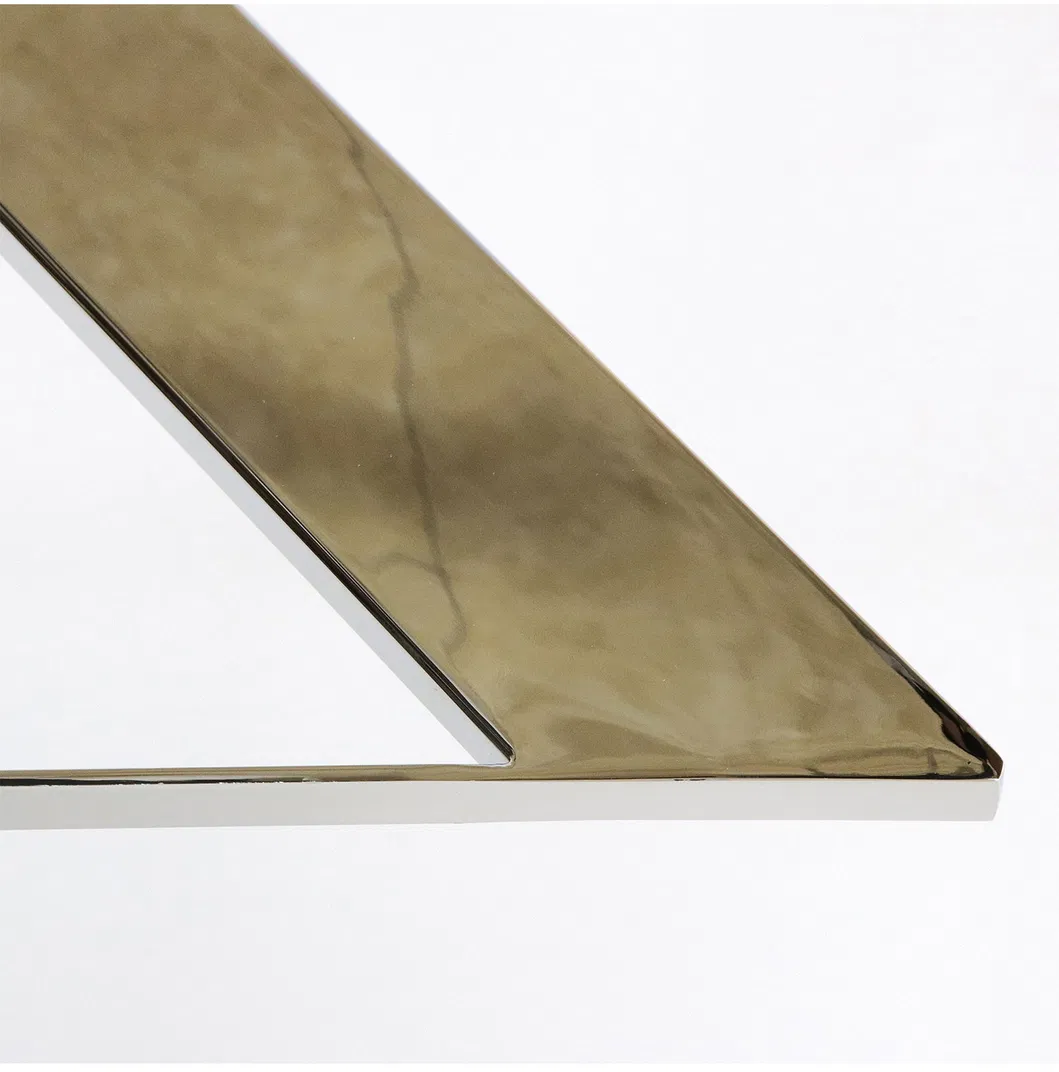 Modern Restaurant Bench Desk Metal Coffee Dining X Shape Square Table Legs