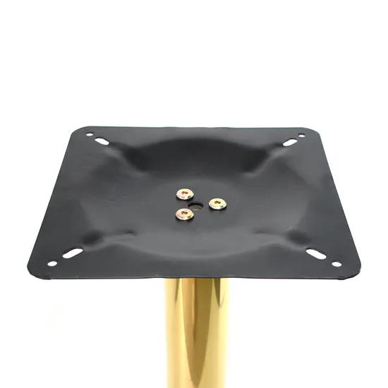 Stone Top Dining Gold Tables Base
