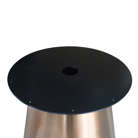 Custom Big Size Luxury Dining Table Leg Stainless Steel Table Base