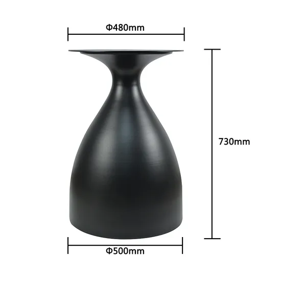 Nordic Modern Round Table Simple Restaurant Table Legs