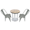 Newest Stainless Steel Dining Table Three Leg Table Base