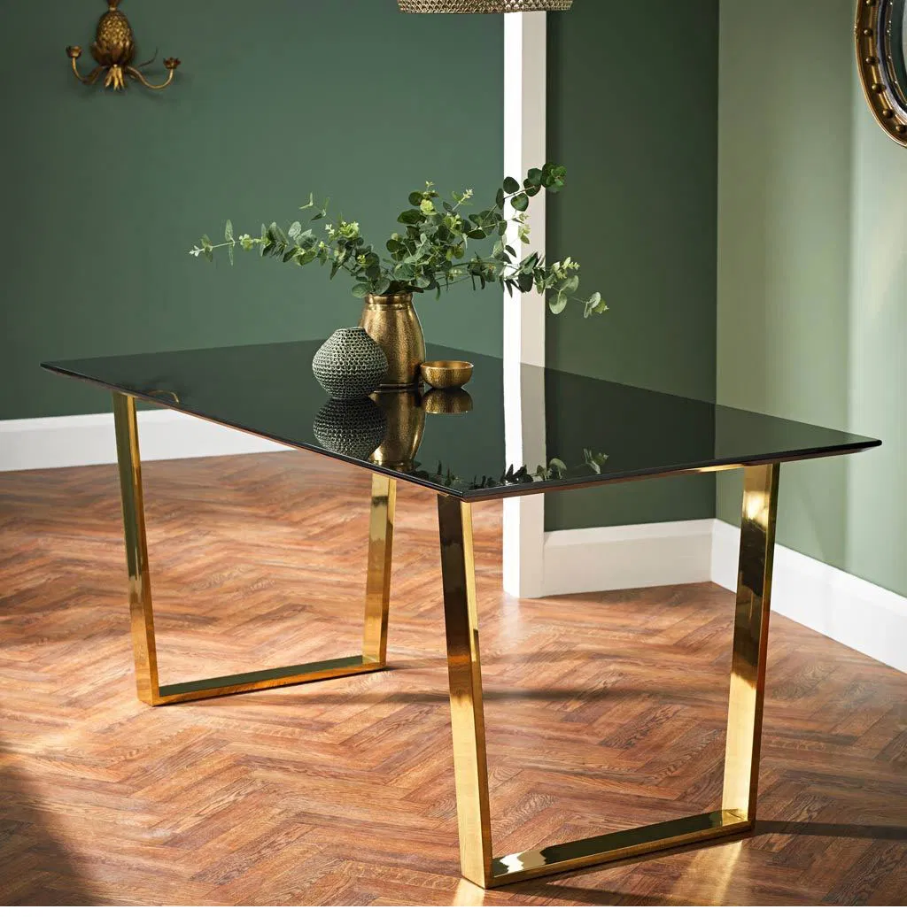 Furniture Coffee Dining Stainless Steel Modern Gold Metal Table Legs