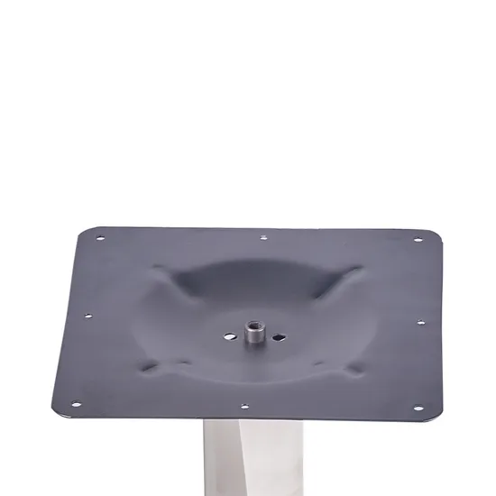 Heavy Duty Square Marble Glass Industrial Furniture Base Restaurant Table Base