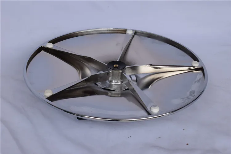 360 Degree Plating Metal Sofa Feet Swivel Round Base Leg for Sofa