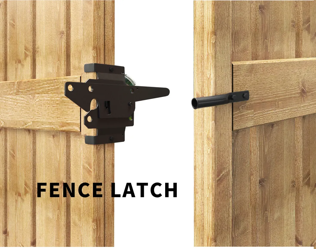 Vinyl Adjustable Self Locking Spring Hatchet Gate Lock Latch Door &amp; Window Hinges