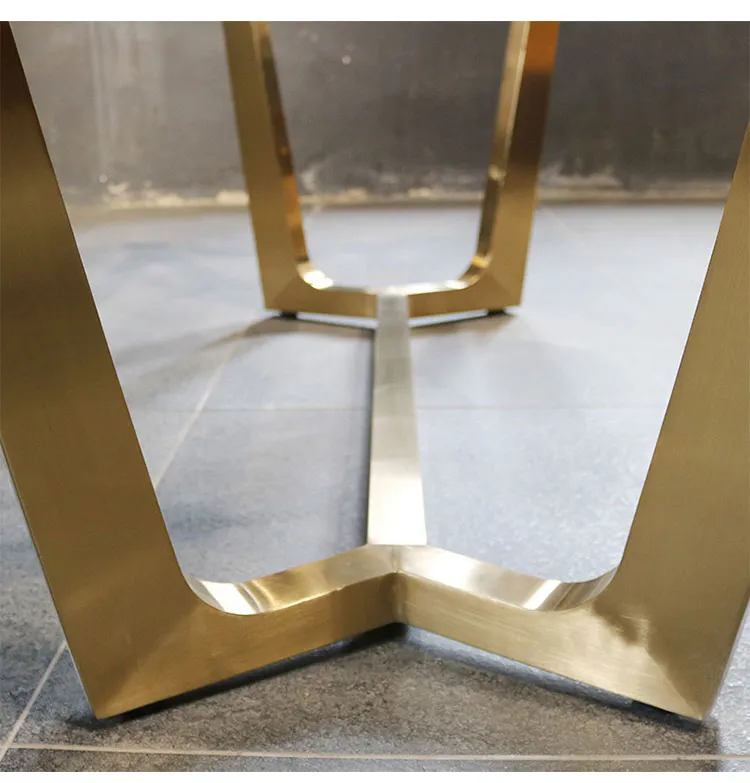 Dining Restaurant Desk Feet Industrial Coffee Metal Stainless Steel Dining Table Frame