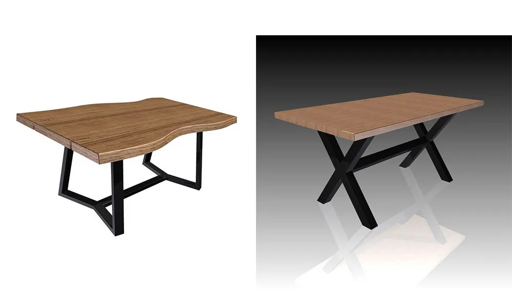 Cross Frame Round Pedestal Coffee Industrial Restaurant Dining Metal Table Frame