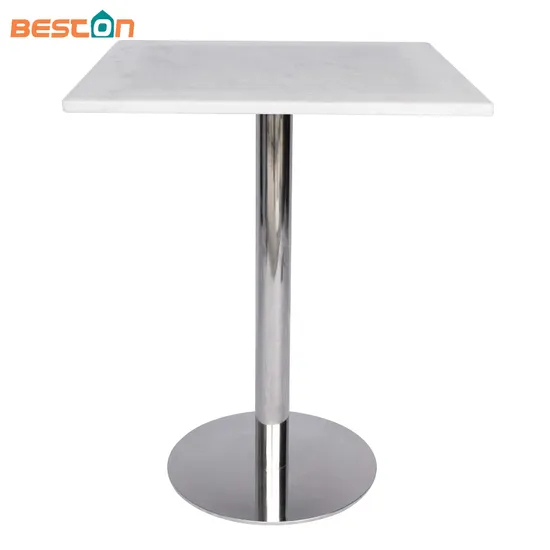 High Quality Silver Stainless Steel Stable Table Base for Restaurant