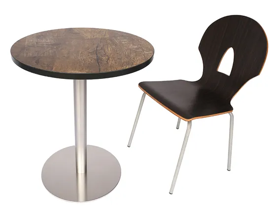 Modern Furniture Factory Stainless Steel Bar Round Table Base