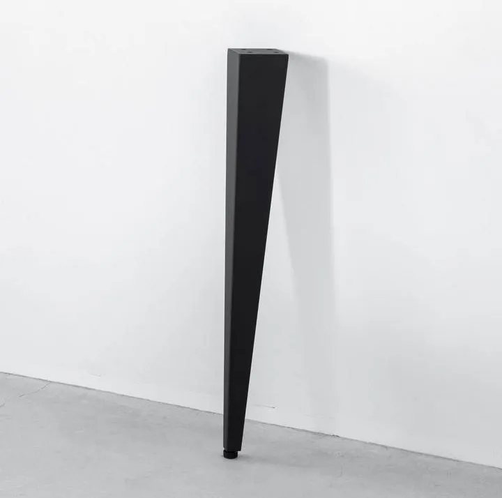 Industrial Modern Desk Metal Cast Iron Bench Dining Coffee Tapered Table Legs